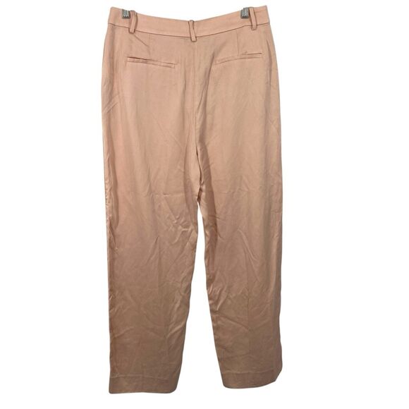 J Crew Womens Ingrid Pants size 8 Peach Gramercy Twill High Rise - Picture 4 of 14